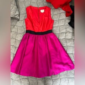 Kate Spade color blocked dress